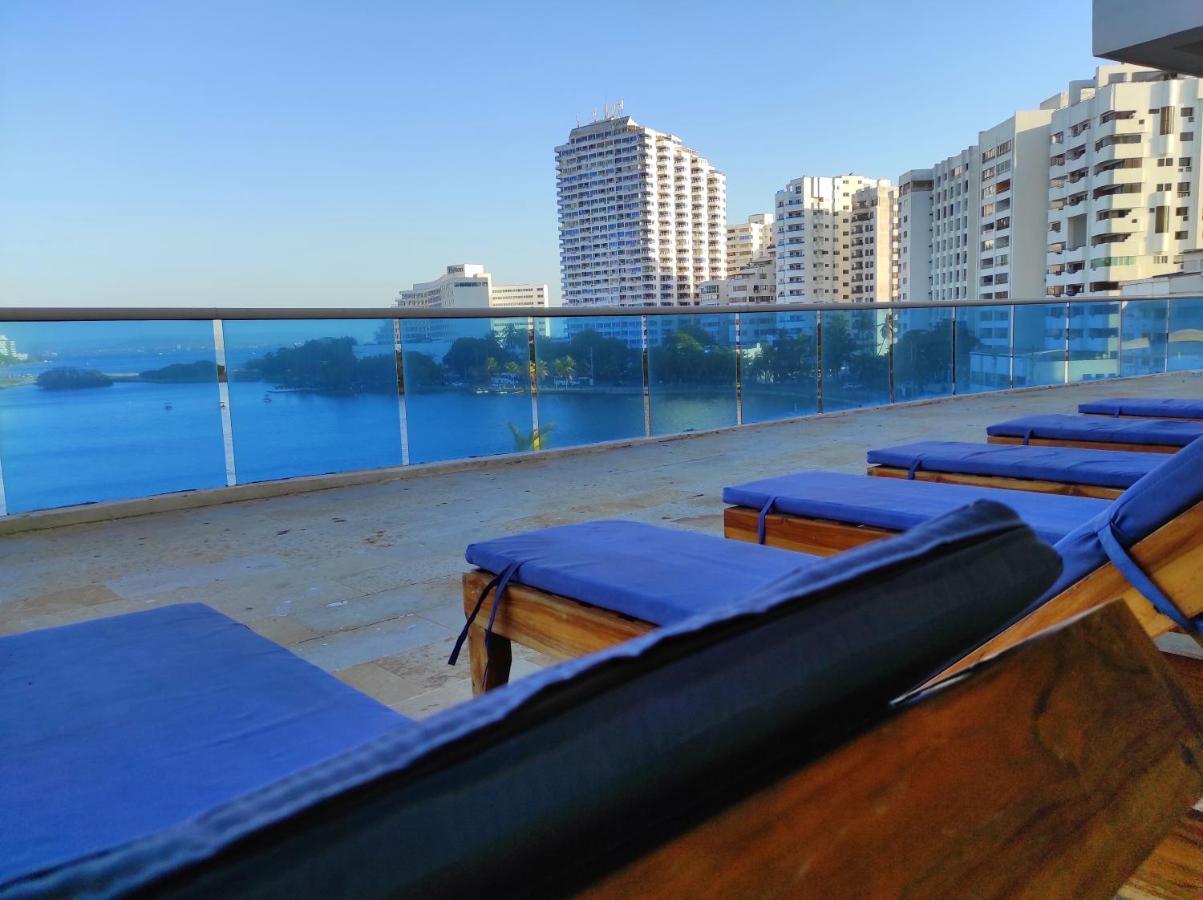 Cartagena Apartamento Vista Al Mar Edificio Poseidon Exterior foto