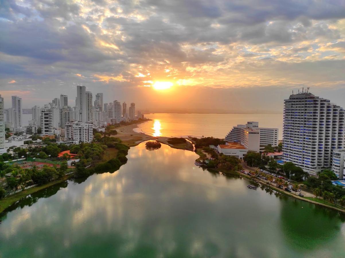Cartagena Apartamento Vista Al Mar Edificio Poseidon Exterior foto