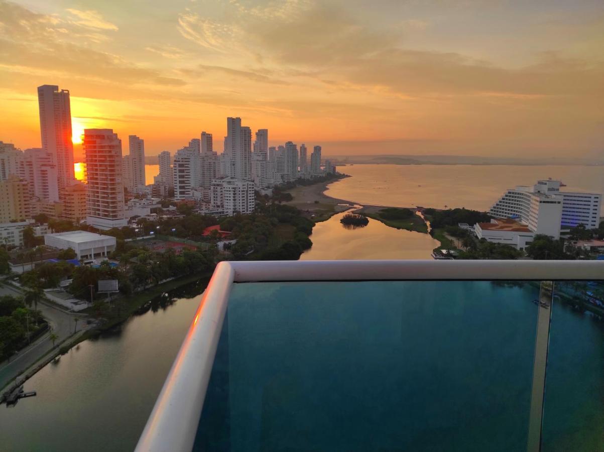 Cartagena Apartamento Vista Al Mar Edificio Poseidon Exterior foto