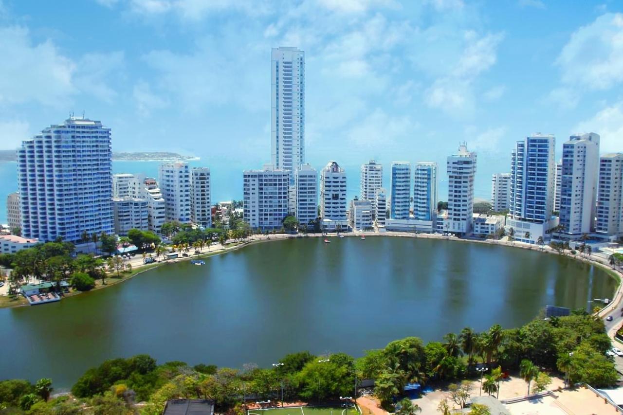 Cartagena Apartamento Vista Al Mar Edificio Poseidon Exterior foto