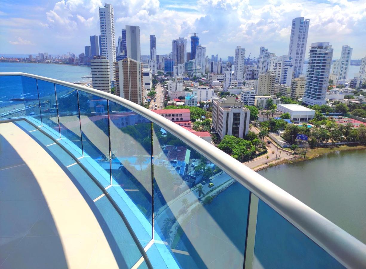 Cartagena Apartamento Vista Al Mar Edificio Poseidon Exterior foto