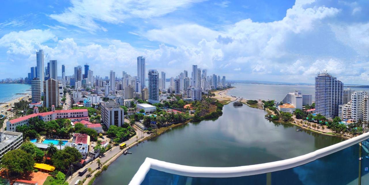 Cartagena Apartamento Vista Al Mar Edificio Poseidon Exterior foto
