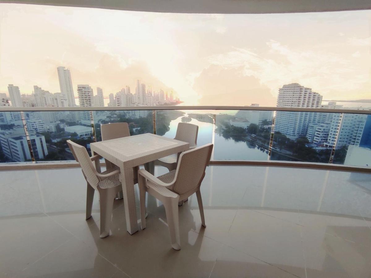 Cartagena Apartamento Vista Al Mar Edificio Poseidon Exterior foto