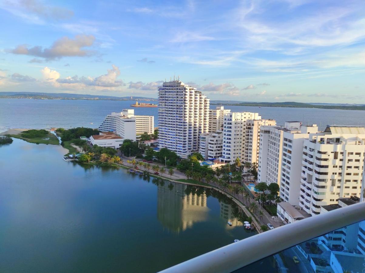 Cartagena Apartamento Vista Al Mar Edificio Poseidon Exterior foto