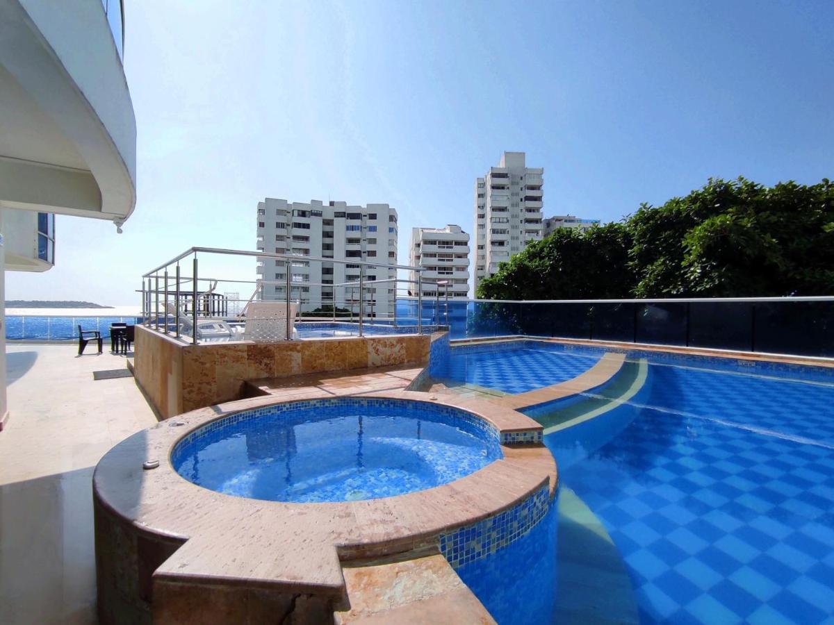 Cartagena Apartamento Vista Al Mar Edificio Poseidon Exterior foto